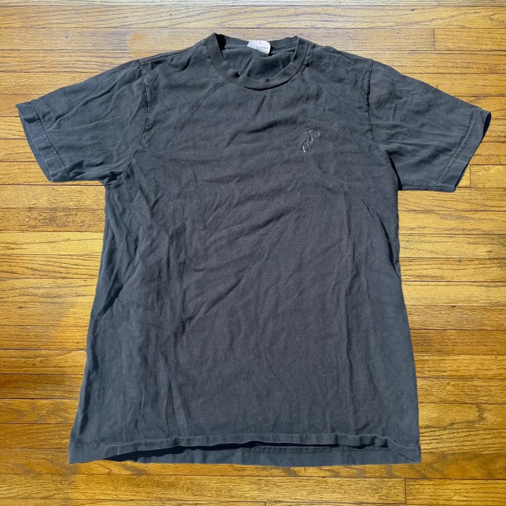 Born X Raised T-Shirt Small Black Embroidered Logo Puff Print Streetwear Tee